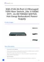 Datasheet for LevelOne XQS-3126, EAN: 4015867238479