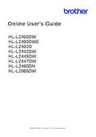 Datasheet for Brother HLL2865DWRE1, EAN: 4977766831093