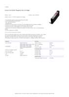 Datasheet for Canon 2050C001, EAN: 4549292087024