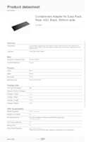 Datasheet for APC ACCS2001, EAN: 0731304437871