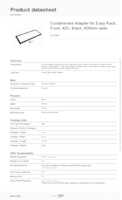 Datasheet for APC ACCS2002, EAN: 0731304437888