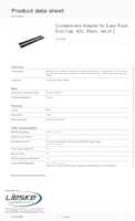 Datasheet for APC ACCS2008, EAN: 0731304437949
