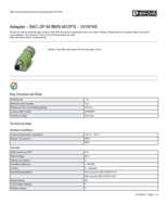 Datasheet for Phoenix Contact 1519749, EAN: 4046356019934