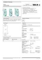 Datasheet for Dold 0049529, EAN: 4030641495299