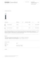 Datenblatt zu Gira 134328, EAN: 4010337343288