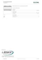 Datasheet for Elcom REU921Y, EAN: 3599430017285