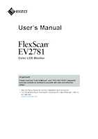 Datasheet for Eizo EV2781-BK, EAN: 4995047063438