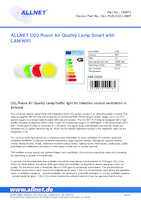Datasheet for Allnet ALL-PoE-CO2-LAMP, EAN: 4038816100283