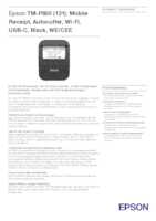 Datenblatt zu Epson C31CK00131, EAN: 8715946710600