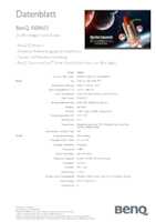 Datenblatt zu Benq 9H.F87TC.DE2, EAN: 4718755089947
