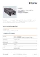 Datenblatt zu Barox VI-2201