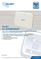 Datenblatt zu ALLNET ALL-BM200VDSL2V, EAN: 4038816067678