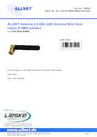 Datasheet for Allnet ALL-ANT24-OMNI-RSMA-Stummel, EAN: 4038816071910