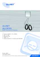 Datasheet for Allnet ALL19103, EAN: 4038816149039