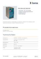 Datenblatt zu Barox PS-DIN-AC/48/240