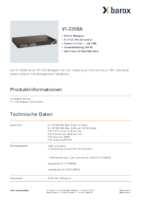 Datenblatt zu Barox VI-2208A, EAN: 4015867181058