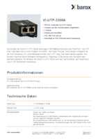 Datenblatt zu Barox VI-UTP-2300A, EAN: 4015867154847