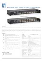 Datasheet for LevelOne KCM-1632, EAN: 0846359032374