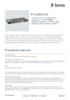 Datenblatt zu Barox RY-LGSO25-24