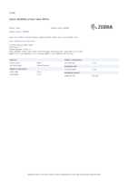 Datasheet for Zebra 3006968