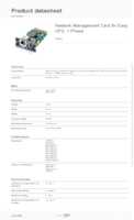 Datenblatt zu APC AP9544, EAN: 0731304440161