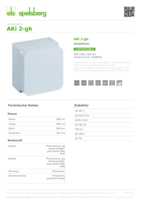 Datenblatt zu Spelsberg 74390201, EAN: 4013902885848