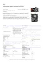 Datasheet for Gigabyte B760 GAMING X D4 GEN5, EAN: 4719331873448