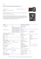Datenblatt zu Gigabyte B760 GAMING X D4 GEN5, EAN: 4719331873448