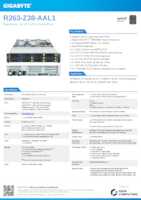 Datenblatt zu Gigabyte 6NR263Z38DR000ACL1, EAN: 4719331872298