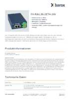 Datenblatt zu Barox FX-RAIL2N-2ETH-24V