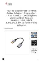 Datasheet for Equip 133449, EAN: 4015867245521