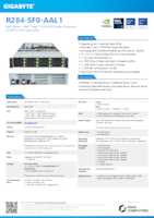 Datenblatt zu Gigabyte 6NR284SF0DR000AAL1, EAN: 4719331861438