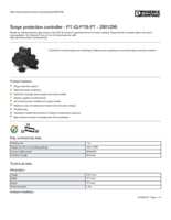 Datasheet for Phoenix Contact 2801296, EAN: 4046356766760