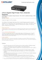Datasheet for Intellinet 561266, EAN: 766623561266