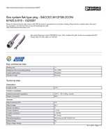 Datasheet for Phoenix Contact 1525597, EAN: 4046356022330