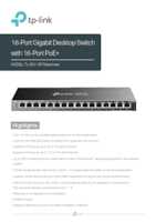 Datenblatt zu TP-Link TL-SG116P(UN), EAN: 4895252500301