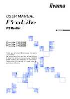 Datasheet for Iiyama T1531SR-B1S, EAN: 4948570122073
