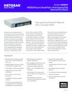 Datenblatt zu Netgear MS108TUP-100EUS, EAN: 0606449168112