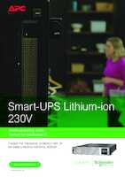 Datasheet for APC SMTL3000RMI2UCNC, EAN: 0731304643180