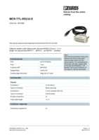 Datasheet for Phoenix Contact 2814388, EAN: 4017918148539