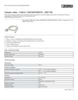 Datasheet for Phoenix Contact 2981758, EAN: 4046356113076