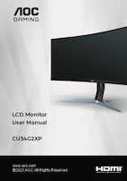 Datasheet for AOC CU34G2XP/BK