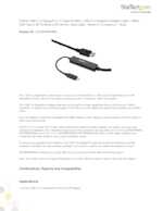Datasheet for Startech.com CDP2DPMM3MB, EAN: 0065030873901