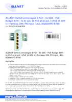 Datasheet for Allnet ALL-SG8005PD-BT90, EAN: 4038816130648
