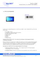 Datasheet for Allnet ALL-AIO-W11I53-16GB512, EAN: 4038816131430