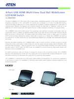 Datasheet for Aten CL3884NW-ATA-GG, EAN: 4719264649240