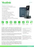 Datasheet for Yealink 1302029, EAN: 6938818318052