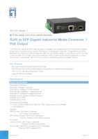 Datasheet for LevelOne IGC-0101, EAN: 4015867203910