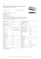 Datasheet for Zyxel GS1005HP-EU0101F, EAN: 4718937603923