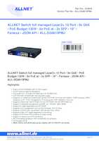 Datasheet for Allnet ALL-SG8610PMJ, EAN: 4038816130860